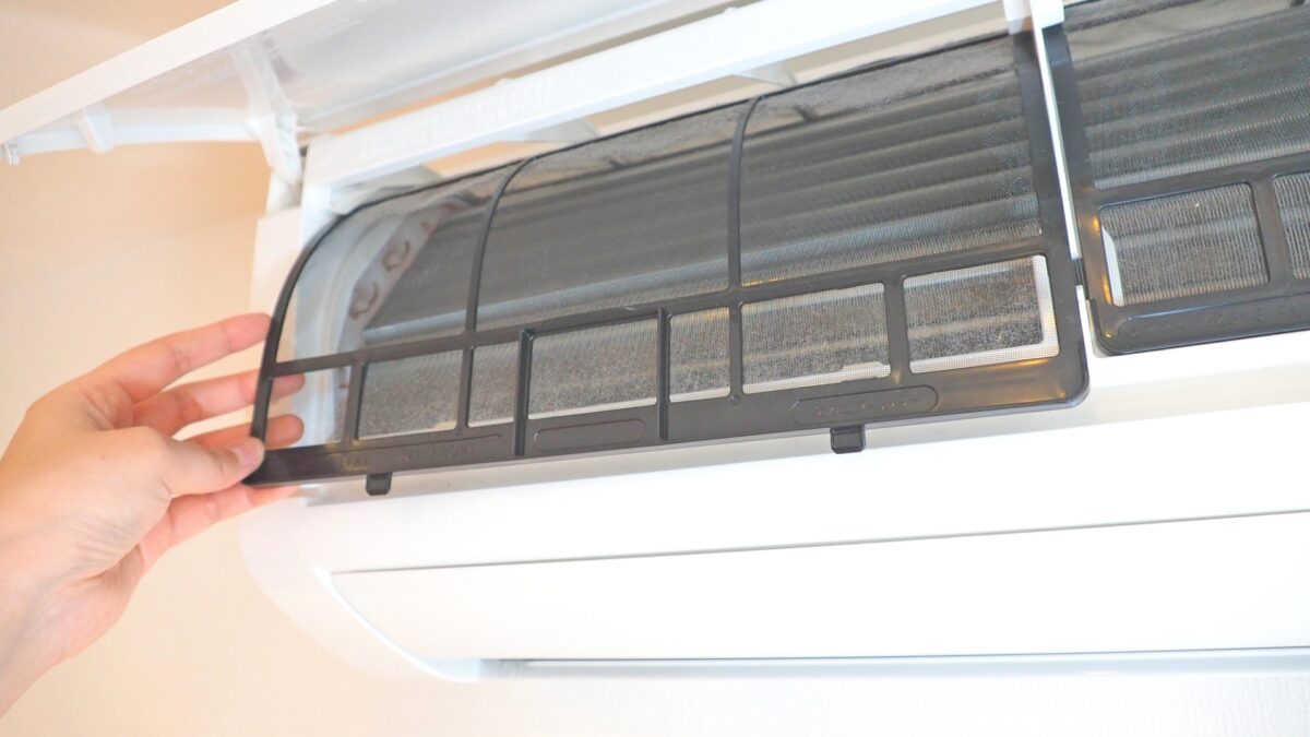 エアコンのフィルター