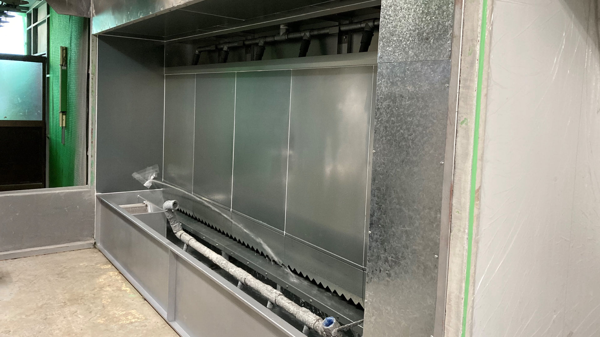 G-Booth M550研磨塗装ブース 追加オプション購入でProSpaceに！ 塗装