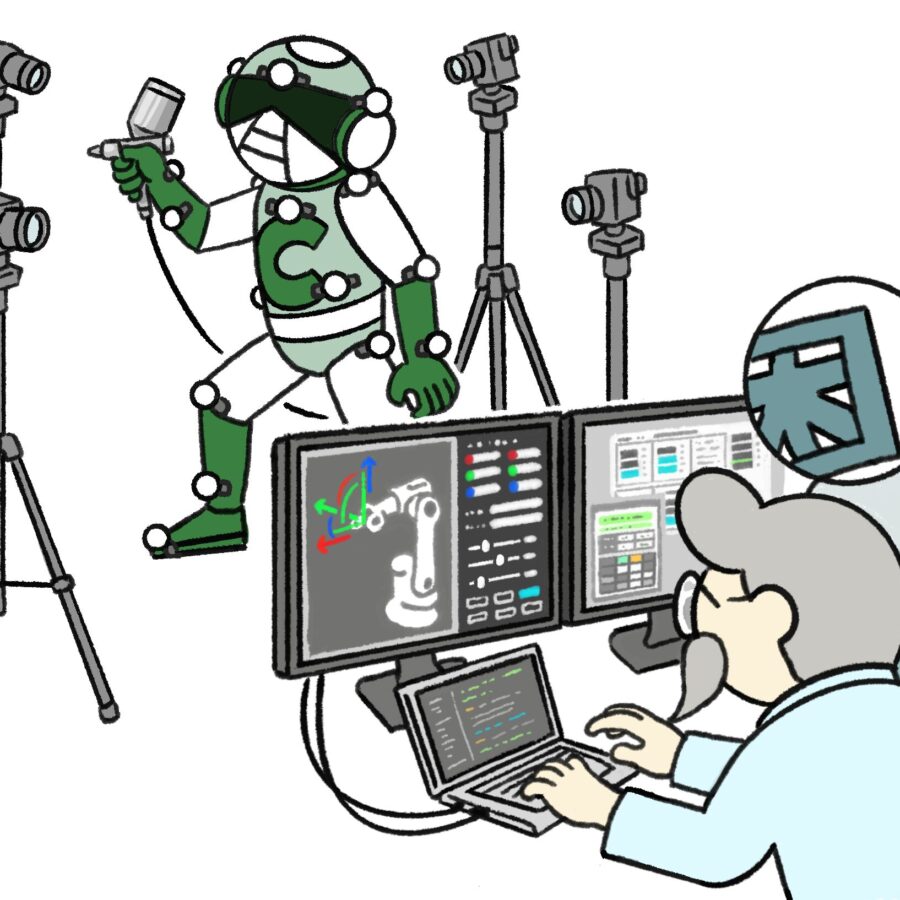 【徹底解説】塗装ロボットの軌道ティーチング方式とは？仕組みと作業のポイント